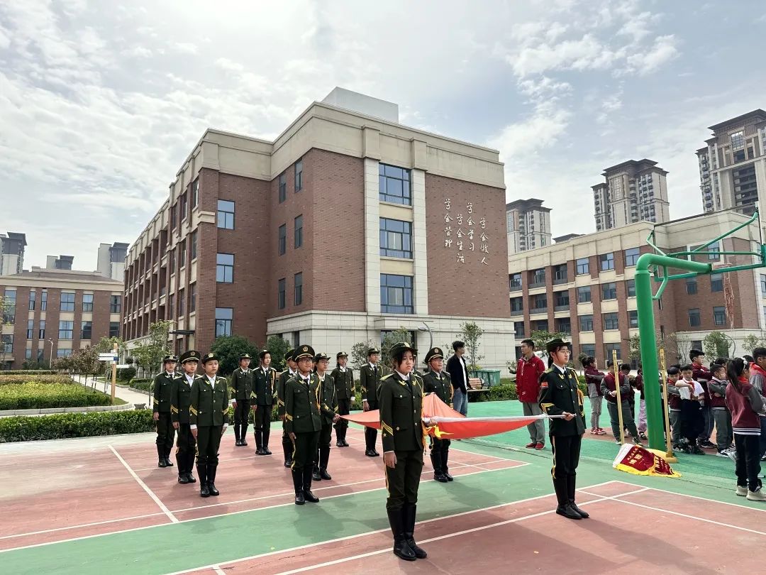 防災減災，安全同行 | 蚌埠博雅培文第十四周升旗儀式
